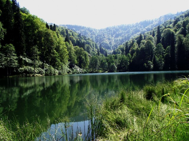Karagöl, 19. yüzyılda bugünkü “Klaskur (Aralık) Yaylası”nın yakınlarındaki bir tepenin heyelan sonucu Klaskur (Aralık) Deresi’nin önünü kapatmasıyla oluşmuş bir heyelan gölüdür.