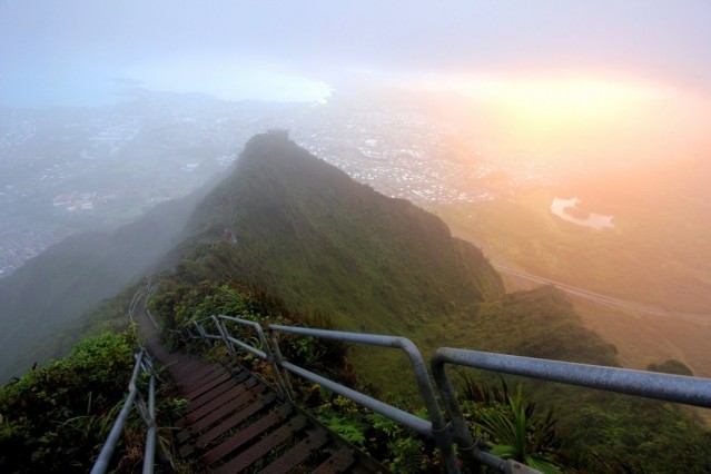 Haiku Merdivenleri, Hawai, ABD