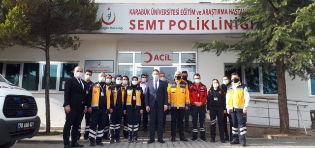 Acil Sağlık Hizmetleri Genel Müdürü Korkut, Karabük'teki 112 istasyonlarını ziyaret etti