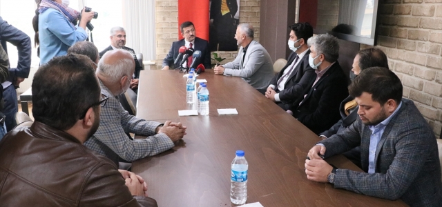 AK Parti'li Dağ, Samsun'da basın mensuplarıyla buluştu: