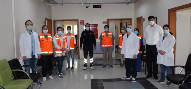 Amasya İl Sağlık Müdürü Nergiz'den filyasyon ekibine ziyaret