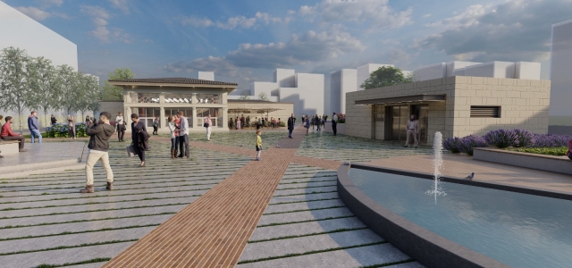 ‘Anakent Otopark ve Meydan Projesi’ inşaatının yüzde 70’i tamamlandı