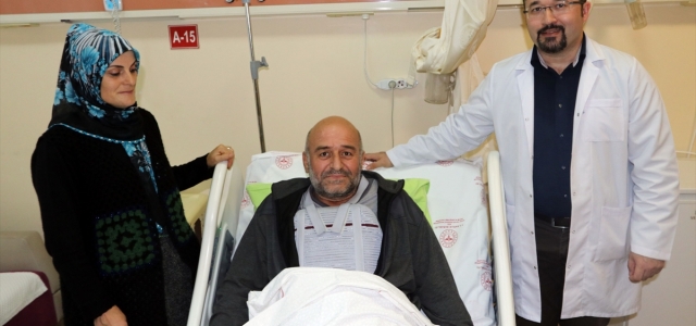 Ermenistan'da kalp krizi geçiren tır şoförü Rize'de sağlığına kavuştu