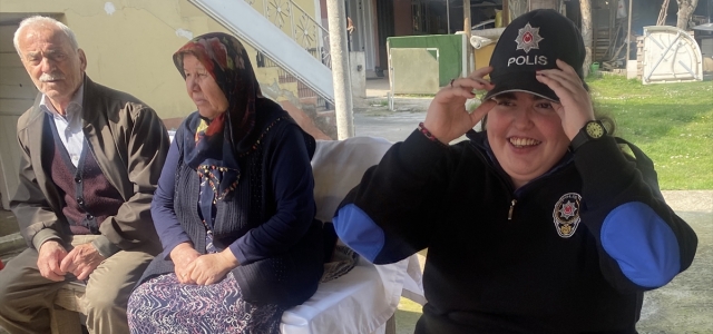 Genetik KAH hastası Serra bir günlüğüne polis teşkilatının neferi oldu