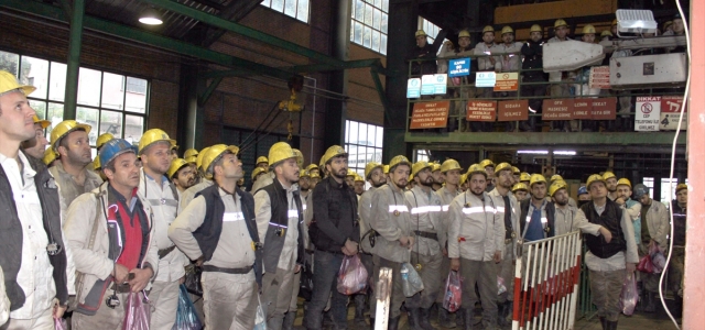 GMİS'ten madencilere ziyaret