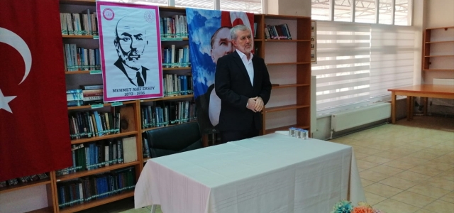 İstiklal Marşı yazarı Mehmet Akif Ersoy anıldı