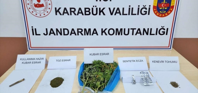 Karabük'te uyuşturucu operasyonlarında 2 zanlı gözaltına alındı