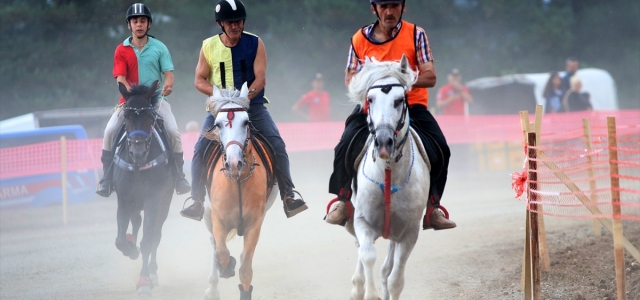 Kastamonu'da 31. Geleneksel Atatürk ve İstiklal Kupası At Yarışları düzenlendi
