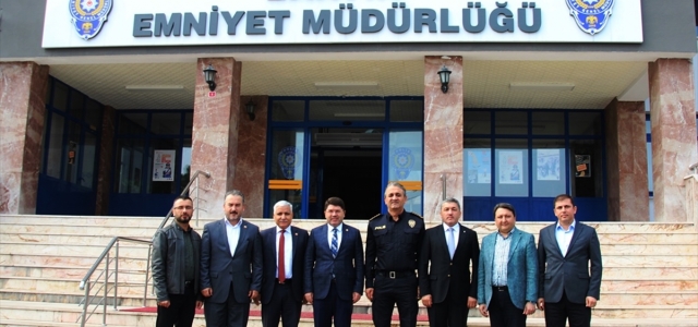 Milletvekili Tunç'tan Emniyet Müdürü Bozkuş'a ziyaret
