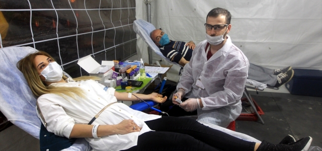 Mutluluğun Kanatları'ndan Türk Kızılay'ın kan bağışı kampanyasına destek