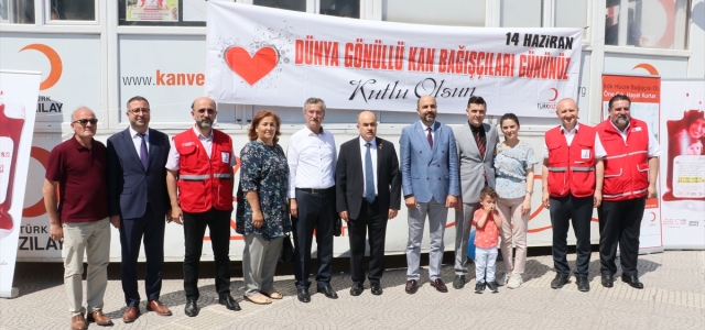  Samsun ve Sinop'ta Dünya Kan Bağışçıları Günü dolayısıyla etkinlik düzenlendi