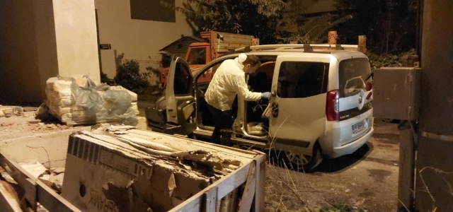 Samsun'da inşaattan hırsızlık yaptıkları iddiasıyla 2 şüpheli yakalandı