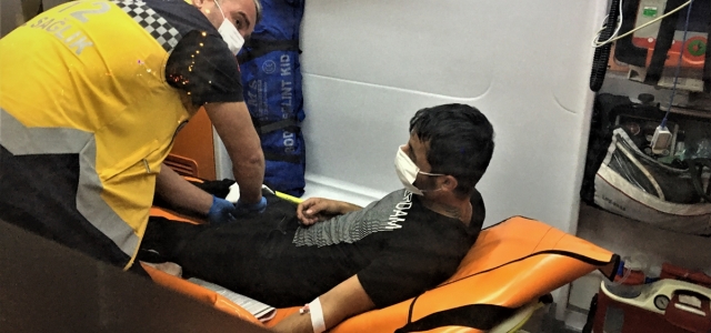Samsun'da silahlı saldırıya uğrayan genç yaralandı