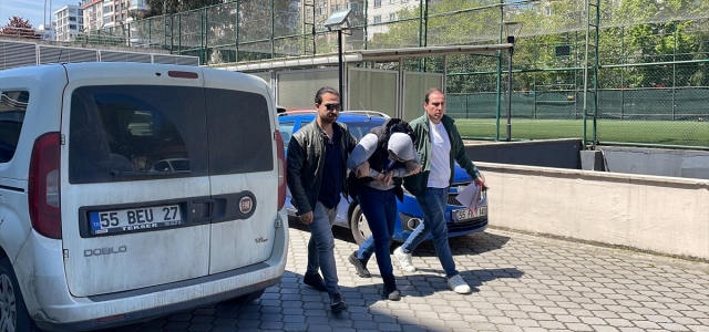 Samsun'da tartıştığı kız arkadaşını silahla yaralayan zanlı tutuklandı