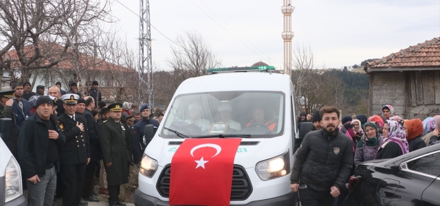 Şehit Uzman Onbaşı Şükrü Elibol, Samsun'da son yolculuğuna uğurlandı