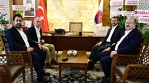 Ali Gülbaran’dan Belediye Başkanımız Özkan Çetinkaya’ya Ziyaret