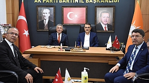 Enerji ve Tabii Kaynaklar Bakanı Dönmez, Bartın'da madencilerle buluştu: