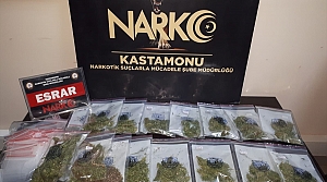 Kastamonu'da uyuşturucu operasyonunda yakalanan kişi tutuklandı