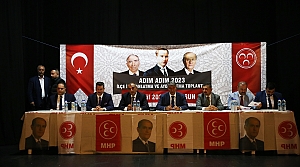 MHP heyeti Giresun'da "Adım Adım 2023" toplantısı düzenledi