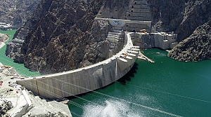  Yusufeli Barajı'nda su yüksekliği 161 metreyi geçti