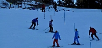 Artvin'de Okul Sporları Kayak İl Birinciliği yapıldı