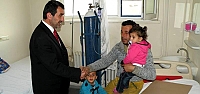 Başkan Kılıçaslan'dan hastane ziyareti