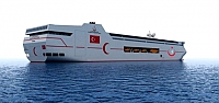 Türkiye'den Dünya'ya ilk hastane gemisi