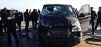 Merzifon'da trafik kazası: 4 yaralı