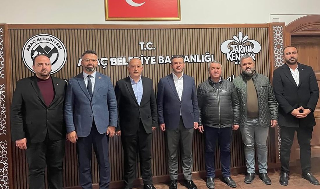 Karabük Belediye Başkanı Özkan Çetinkaya, Kastamonu’nun Araç ilçesini ziyaret ederek