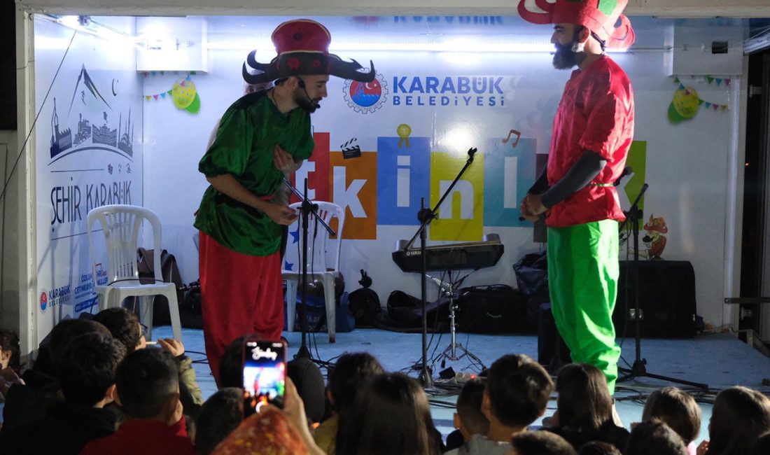Karabük Belediyesi tarafından Ramazan ayı kapsamında düzenlenen mahalle etkinliklerinin son
