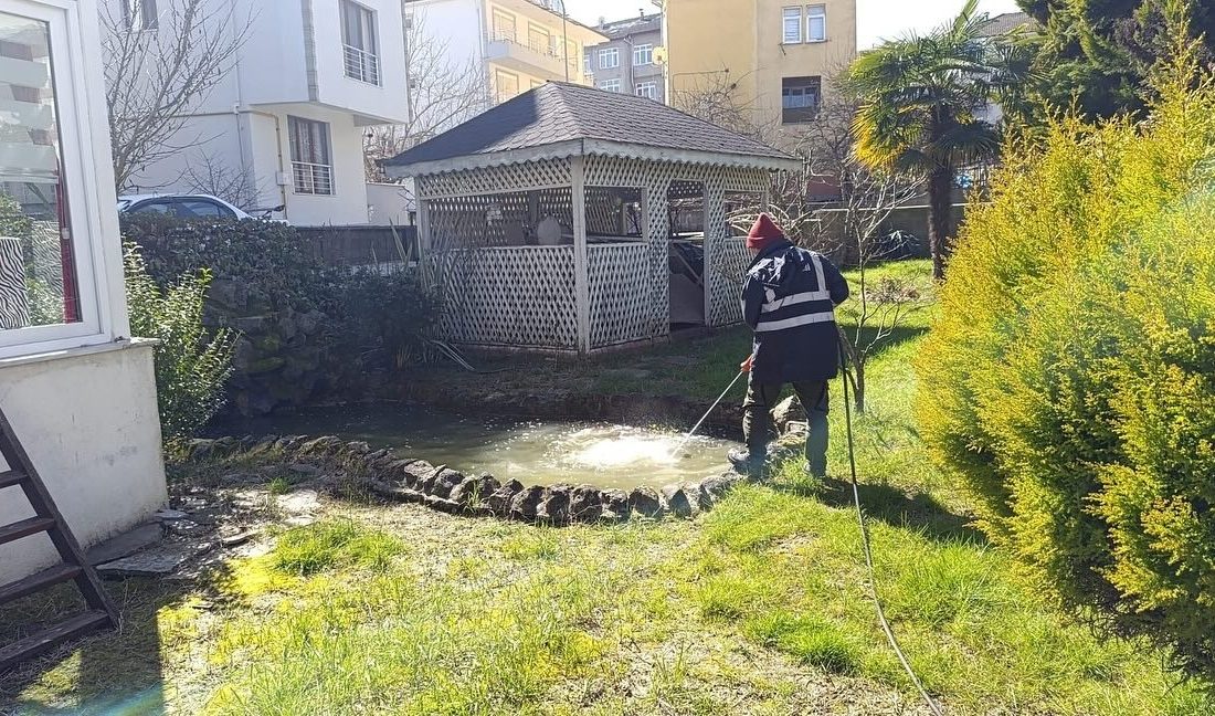 Bartın Belediyesi Veteriner İşleri Müdürlüğü ekipleri, havaların ısınmasıyla birlikte sivrisinek