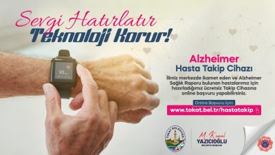 Tokat Belediyesi’nden Bir İlk Daha! Tokat Belediyesi, sosyal belediyecilik ve üretken belediyecilik anlayışı çerçevesinde, Alzheimer