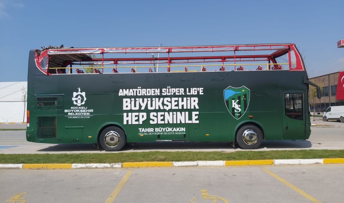 Kocaeli Büyükşehir Belediyesi, Süper Lig’e yükselen Kocaelispor’un bu akşam İzmit