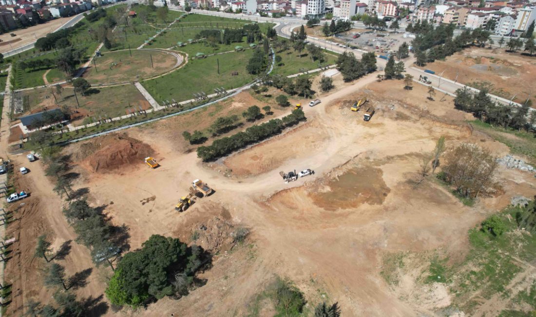 Büyükşehir, Gebze Millet Bahçesi’nde vatandaşların hem spor yapabileceği hem de