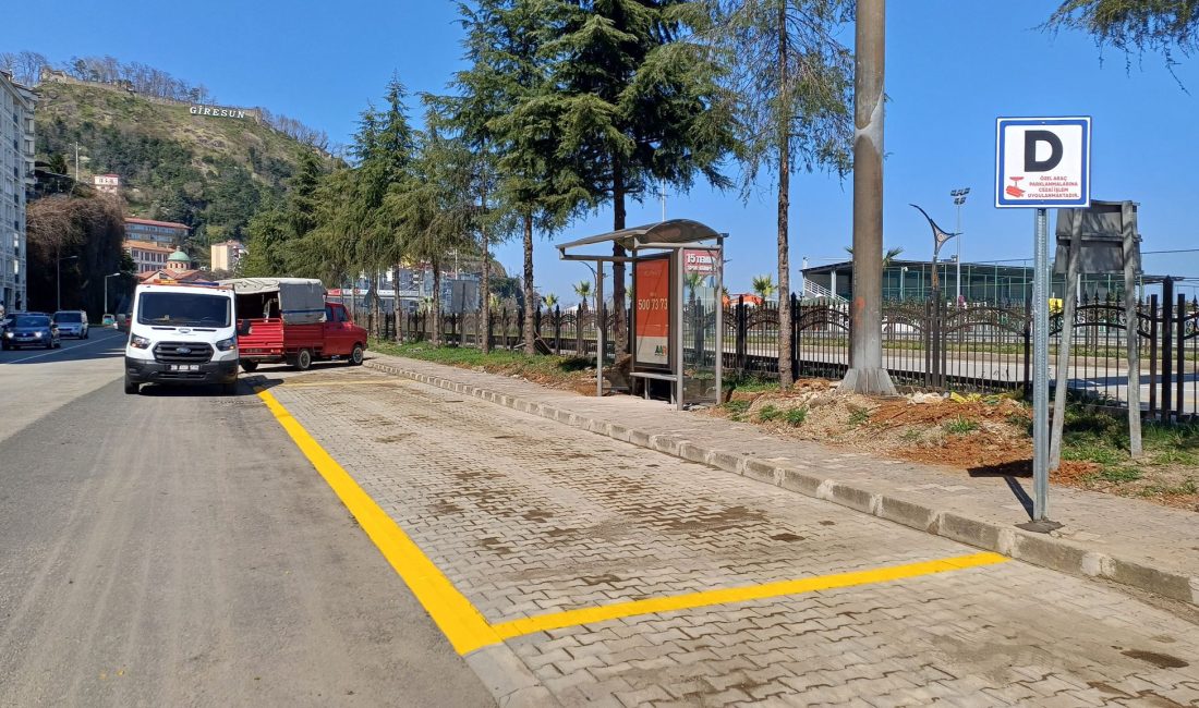 Giresun Belediyesi, vatandaşların ulaşımını kolaylaştırmak amacıyla önemli bir adım attı.