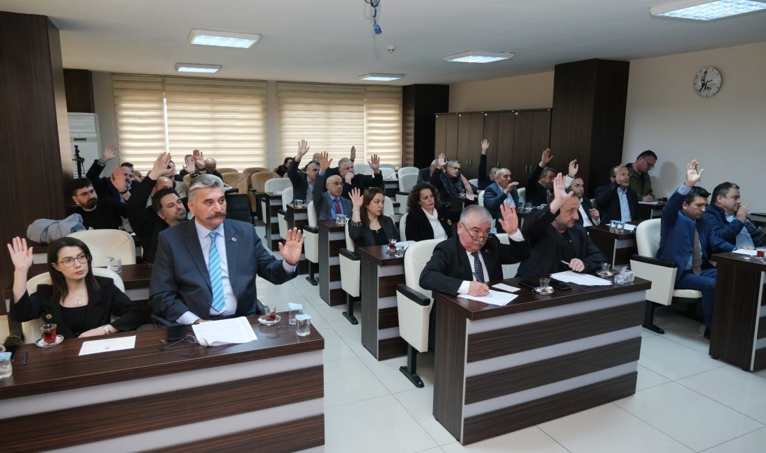 Belediye Başkan Vekili Taner Yazıcı başkanlığında gerçekleşen toplantıda gündem maddeleri