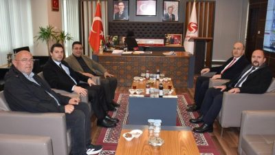 Gümüşhane Belediye Başkanı Başer’e, Gşü Rektörü Sayın Prof. Dr. Halil