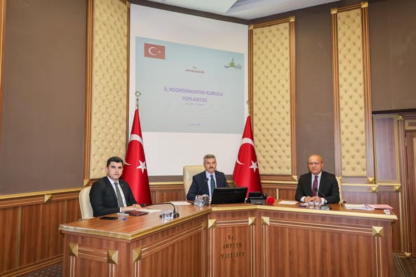 Artvin Belediye Başkanı Bilgehan Erdem, 2025 Yılı İl Koordinasyon Kurulu