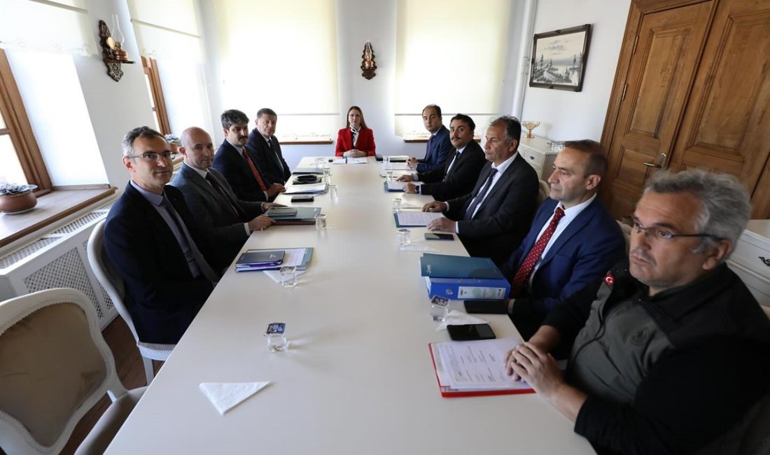 Bartın Belediye Başkanı Yalçınkaya, İnkumu Katı Atık Sahası Rehabilitasyonu İstişare