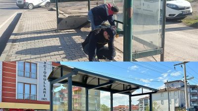 Bartın Belediyesi Ulaşım Hizmetleri Müdürlüğü Teknik Atölyeleri tarafından kent genelinde