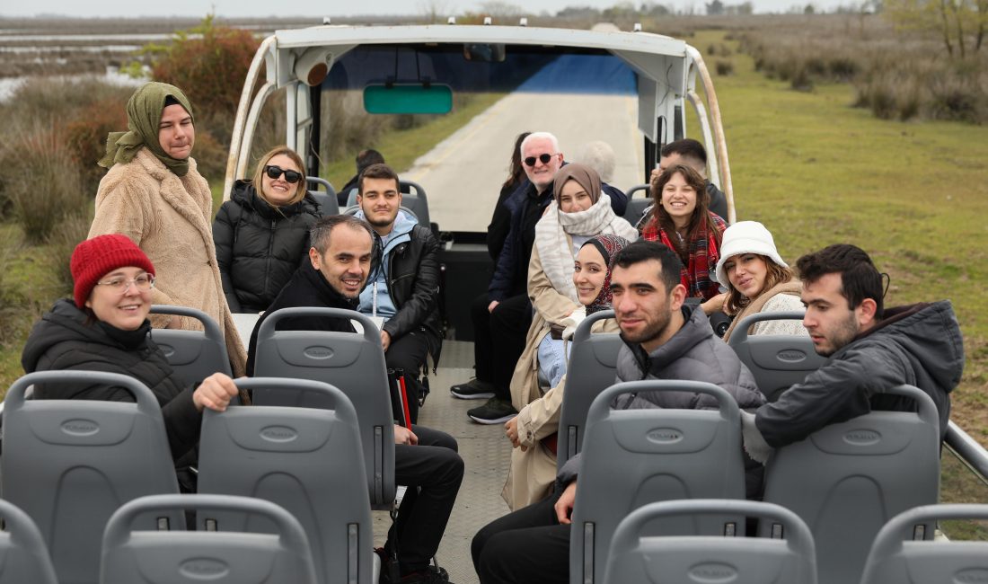 Samsun Büyükşehir Belediyesi, Turizm Haftası’nda görme engelli bireyleri Kızılırmak Deltası