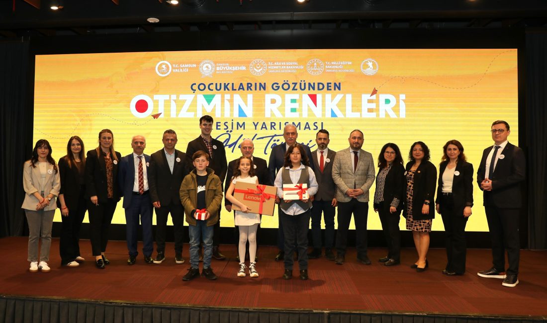 Samsun Büyükşehir Belediyesi “Otizm Spektrum” bozukluğuna dikkat çekmek ve farkındalık