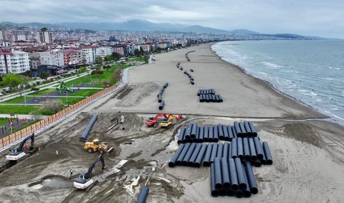 Samsun Büyükşehir Belediyesi Su ve Kanalizasyon İdaresi (SASKİ) tarafından Atakum’da