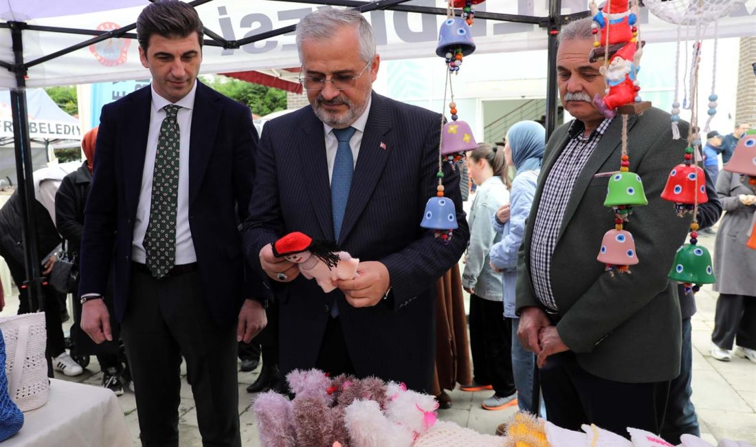 Bafra Belediyesi ve Halk Eğitim Merkezi iş birliğinde engelli vatandaşların