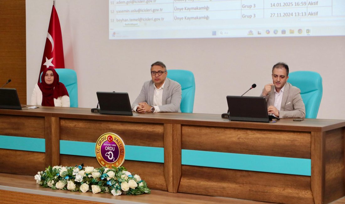 İçişleri Bakanlığı Bilgi Teknolojileri Genel Müdürlüğünün sorumluluğu ve koordinasyonunda yürütülmekte