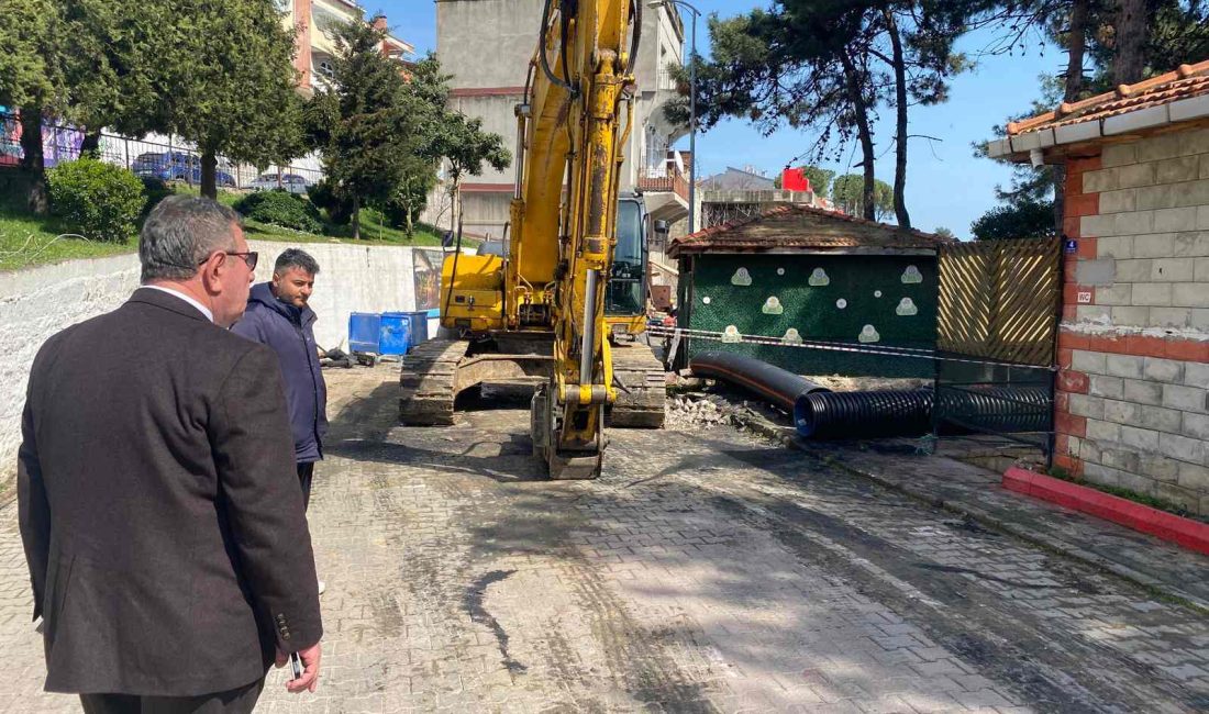 Gerze Belediye Başkanı Osman Belovacıklı, ilçemiz Çamlık mevkii Kanalizasyon Terfi