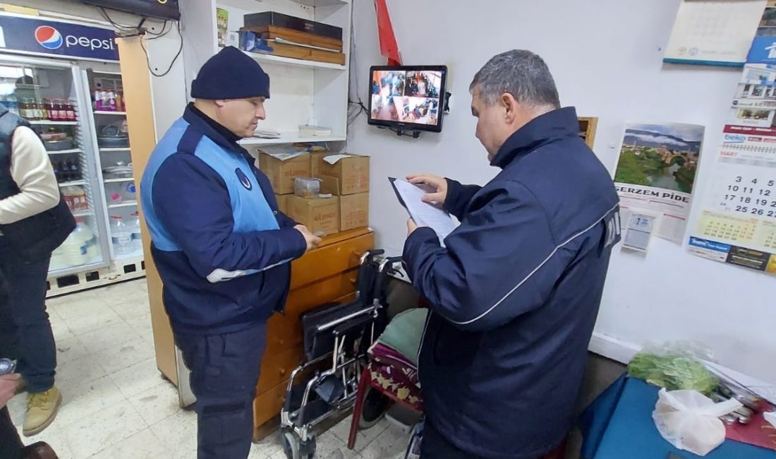 Zabıta Müdürlüğü ilçe genelinde denetimlerini sıklaştırdı. Denetimlerini sıklaştıran ekiplerimiz rutin