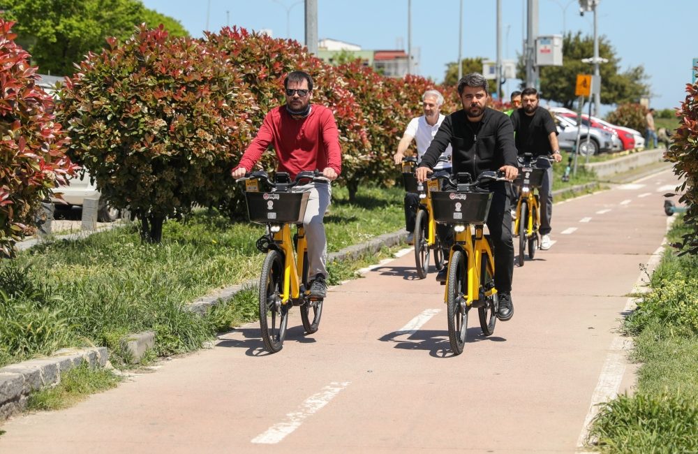 Samsun Büyükşehir Belediyesi, başlattığı yeni uygulamalarla kentte çevre dostu ulaşım