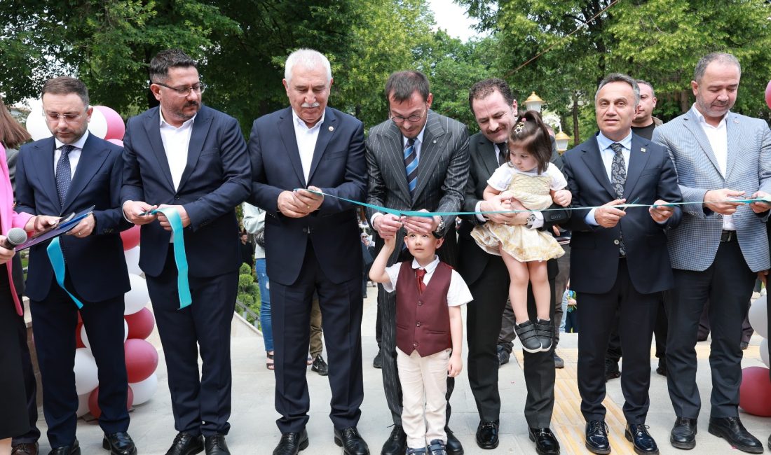 Tokat Belediyesi tarafından yenilenen yüzüyle hazırlanan Dudayev Parkı, Müze Kafe,