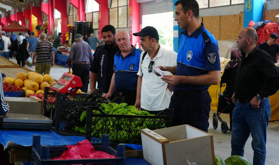 Düzce Belediyesi, İl Ticaret Müdürlüğü ile Defterdarlık iş birliği ile